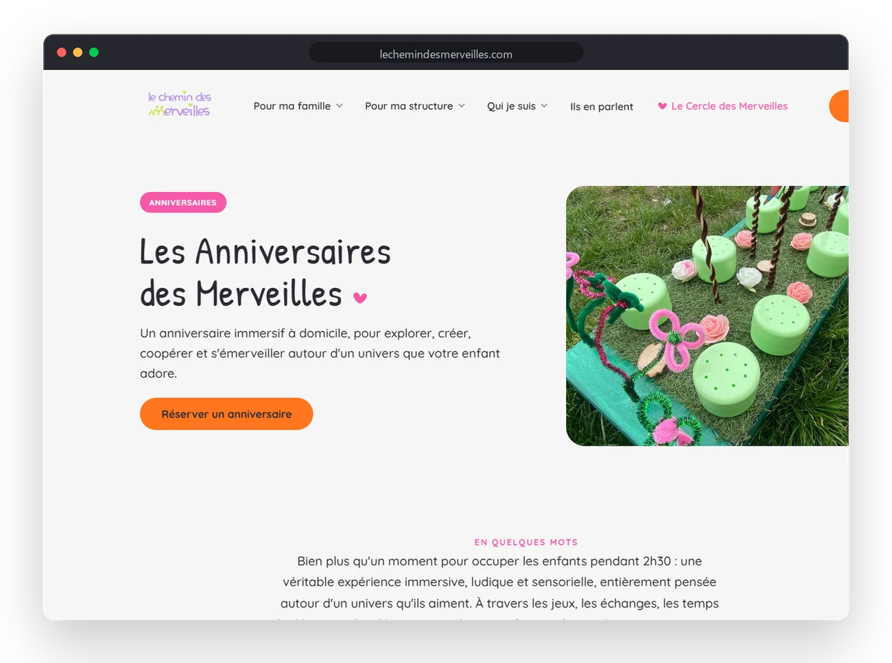 Le Chemin des Merveilles: the project in context