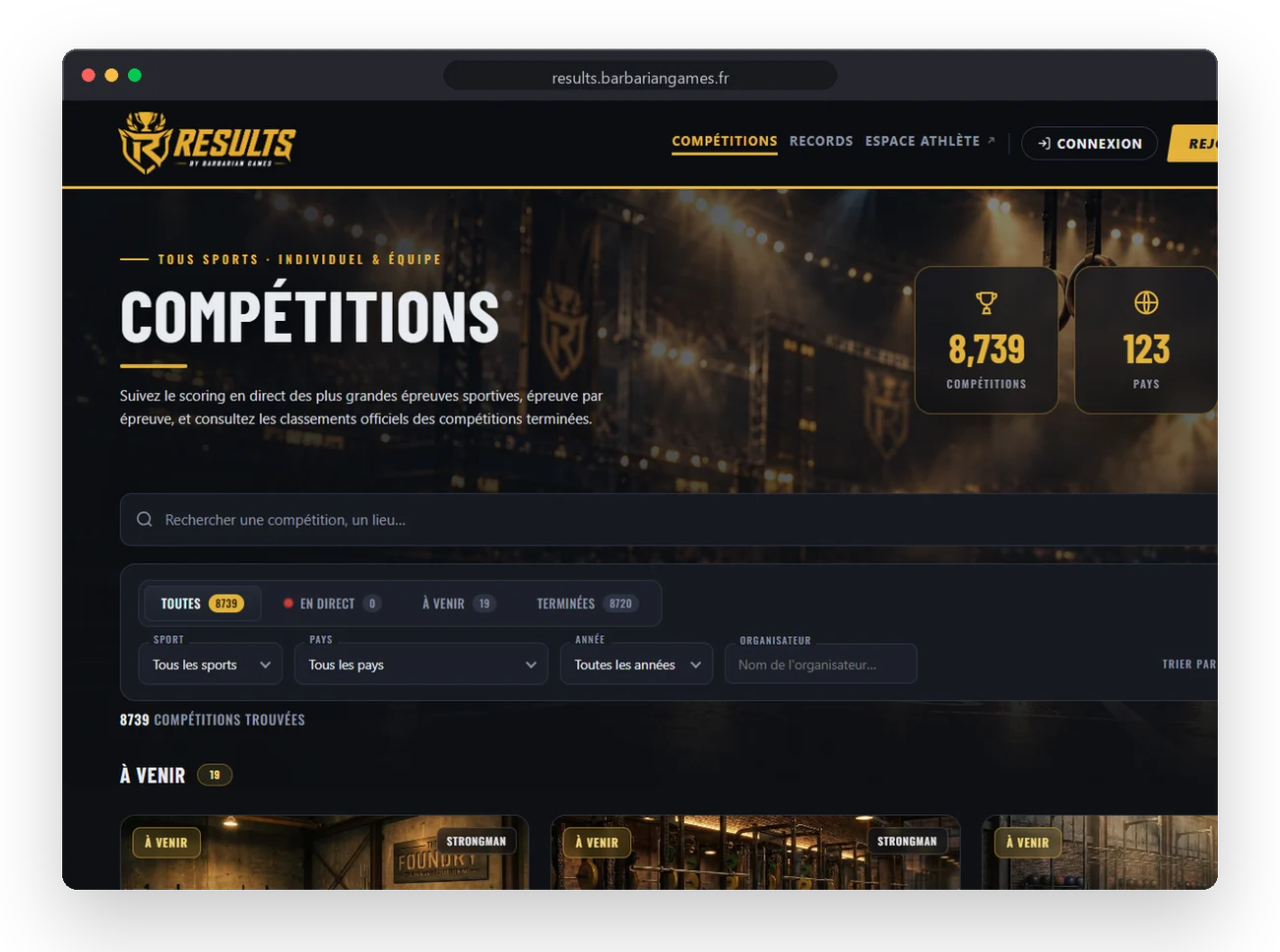 Results: the project in context