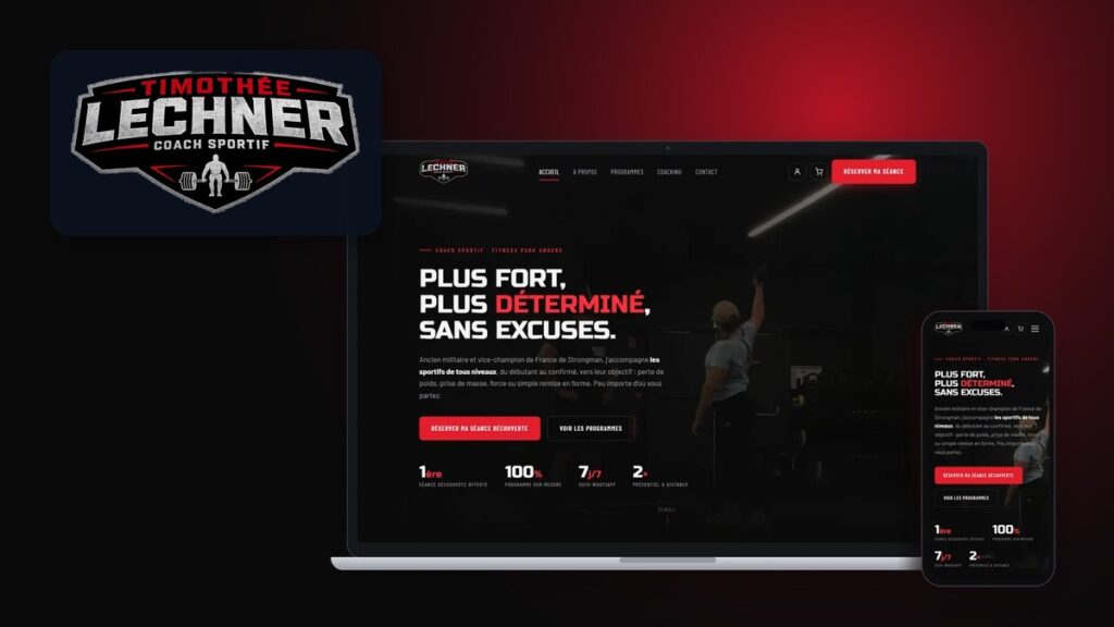 Coach Lechner – site de coaching sportif, boutique de programmes et prise de rendez-vous