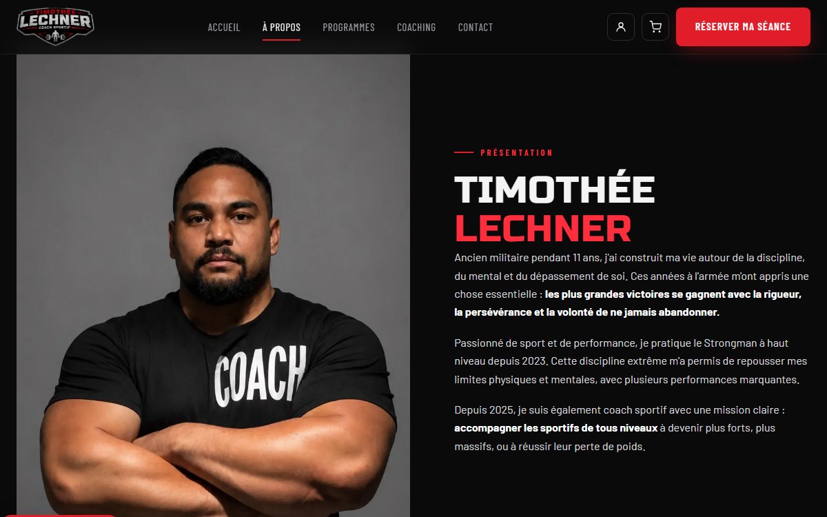 Coach Lechner : contexte du projet